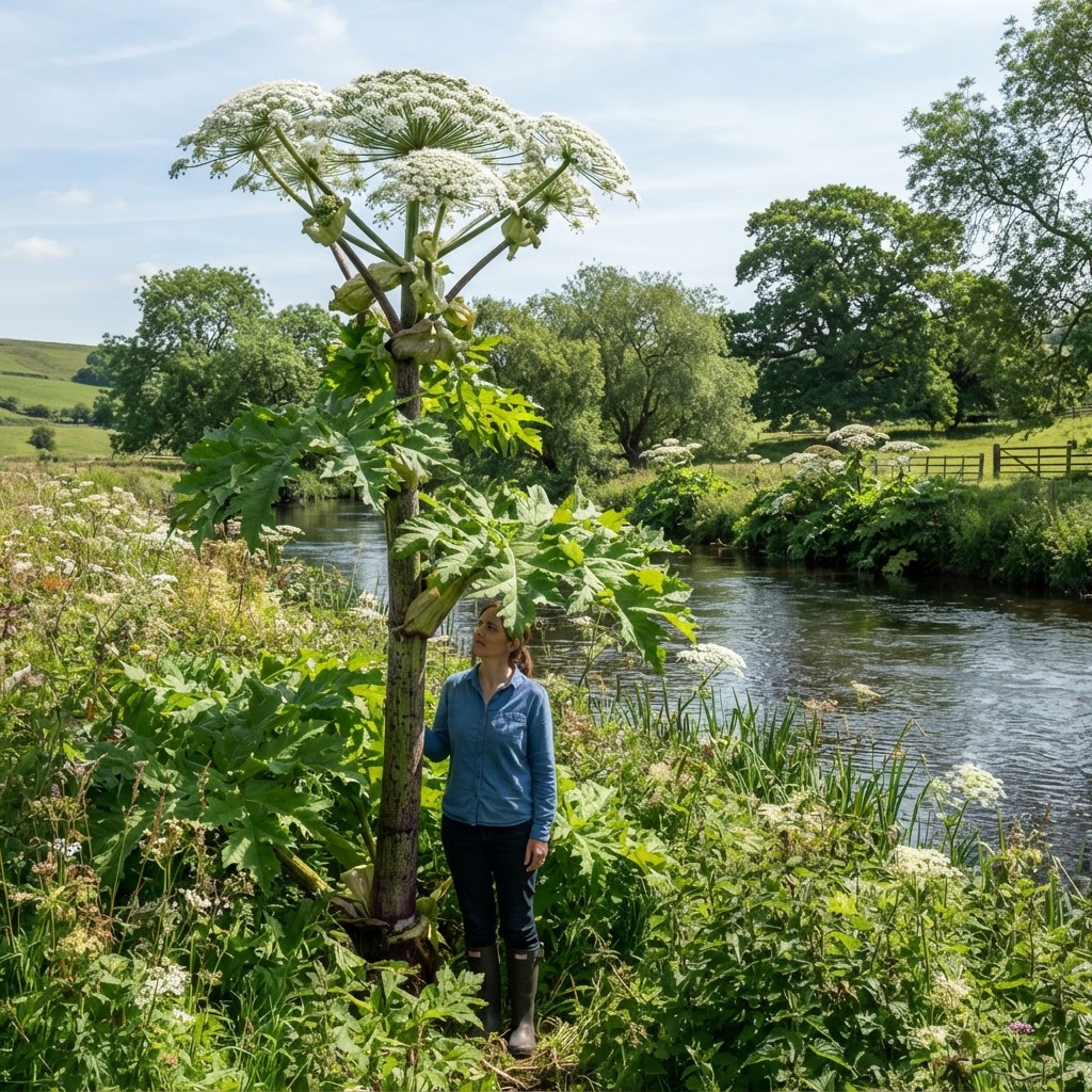 Giant Hogweed — Heracleum mantegazzianum