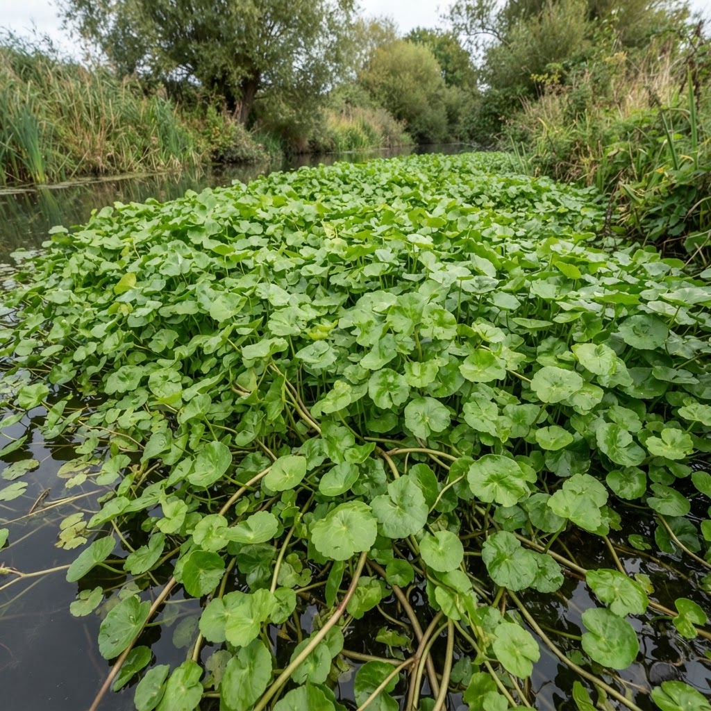 Floating Pennywort — Hydrocotyle ranunculoides