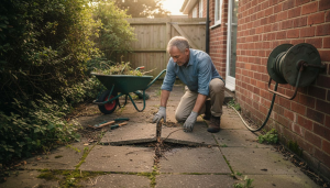 防止植物根系扩散于英国家庭的无化学方案