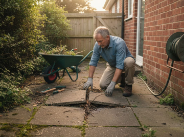 防止植物根系扩散于英国家庭的无化学方案