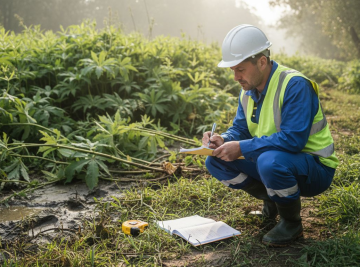 现场高压除草方法彻底控制日本虎杖实用指南