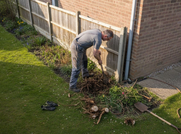 环境安全除草方法:英国房产去除日本苦竹影响