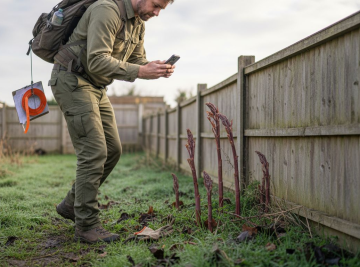 Invasive weed monitoring step by step: effective knotweed control