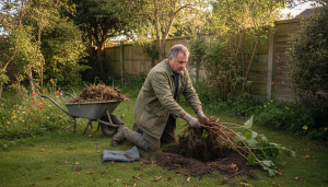 Benefits of chemical free weed control for knotweed