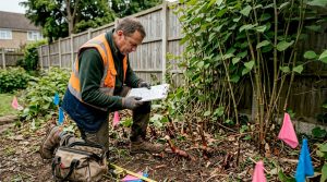 Survey before excavation prevents Japanese Knotweed spread