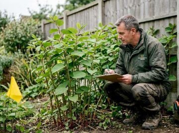 Sustainable eradication methods for Japanese Knotweed