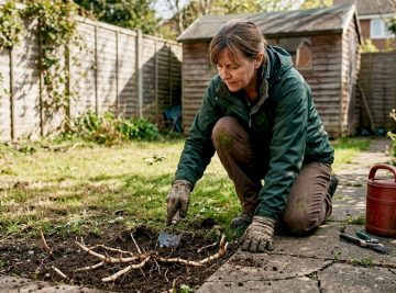 Spot rhizome damage from Japanese Knotweed: signs & treatment