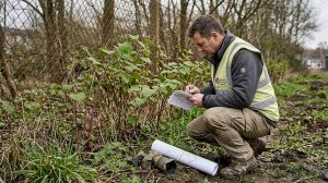 Effective habitat restoration and Knotweed control strategies