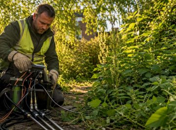 What is high voltage weed control? A guide for property owners